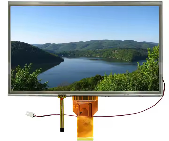 10.1 inch 1024X600 IPS TFT LCD Display 50pin RGB Interface with Resistive Touch Panel