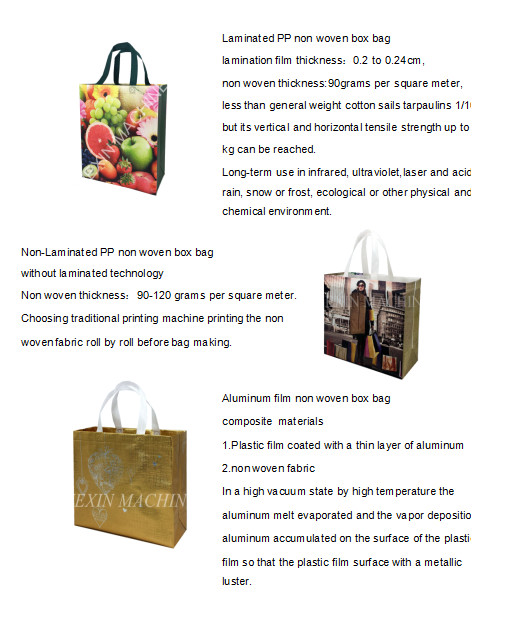 Non Woven Box Bag Making Machine