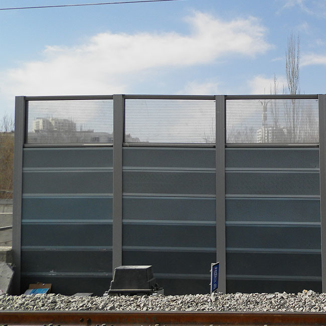 Noise Barrier Fence Transparent Sound Barriers Plastic Sheets Material