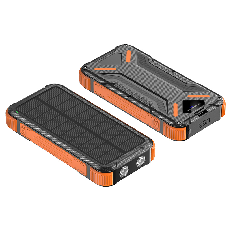 Wireless 15W/USB 22.5W Output Solar Power Bank 20000mAh for Cell Phones Smartphones