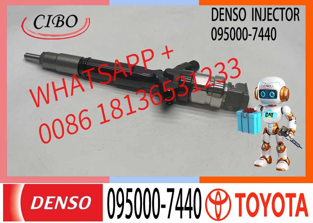Hot Sale High Quality Diesel Common Rail Injector 095000-7440 2367039265 23670-39265 For TOYOTA DYNA 1KD-FTV
