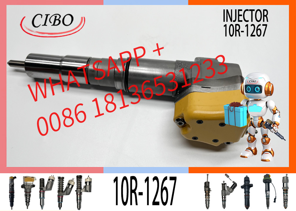 Common rail diesel fuel injector 10R-1267 10R-0781 156-8895 10R-9239 173-9268 162-9610 For C+ 3126