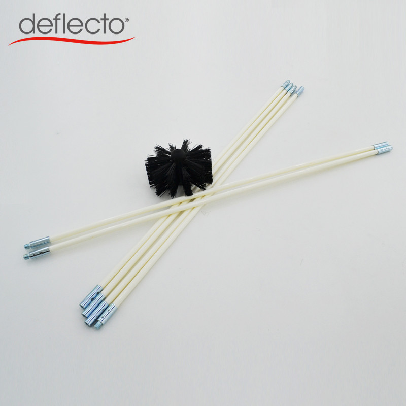 Brush Cleaner Dryer Vent Duct Cleaning Kit / Universal Dryer Vent Kit With Brush