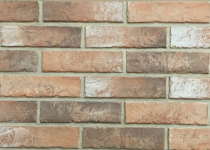 3D20-5 Ancient Thin Clay Brick For Outside Wall Installation Easily