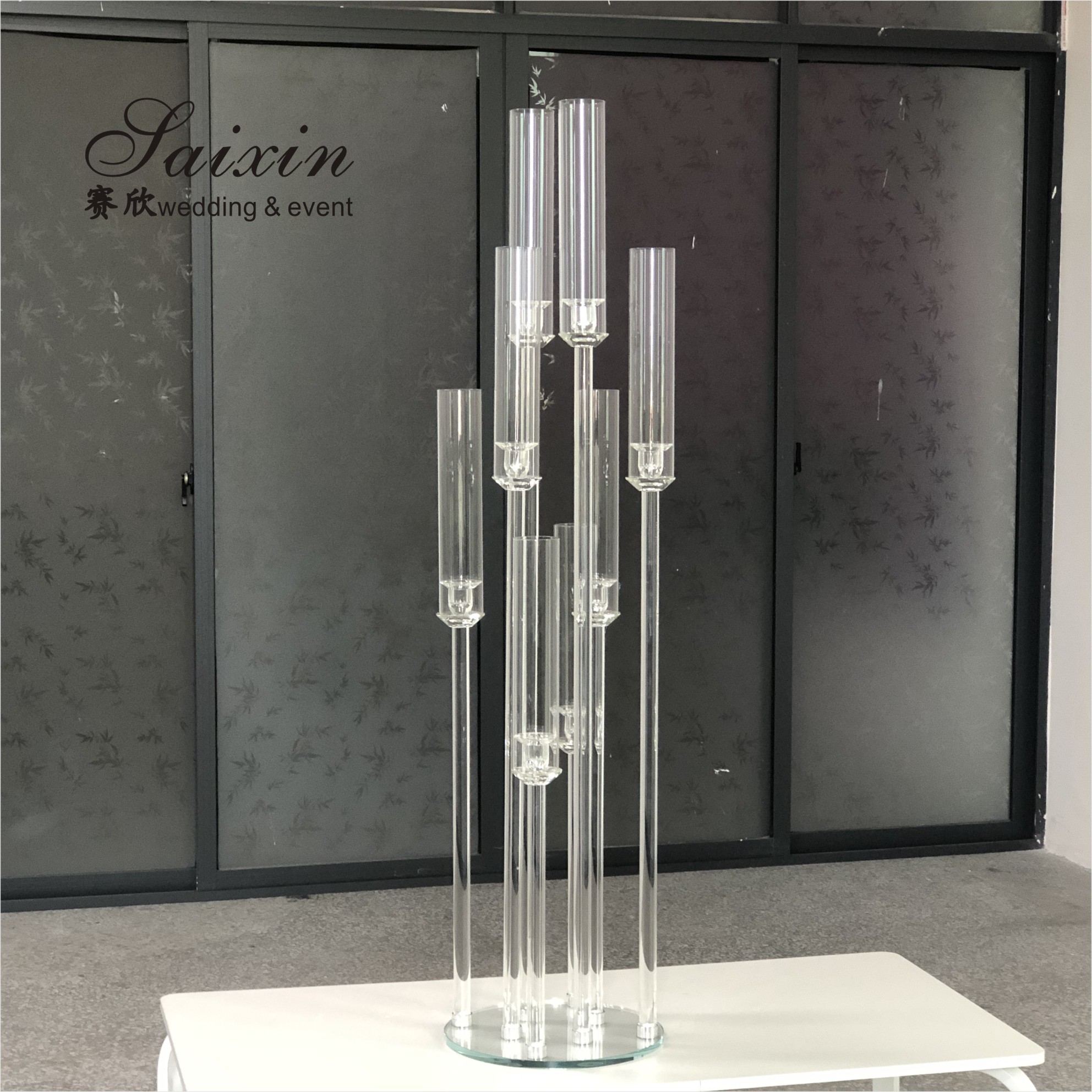 Wholesale remote control electric long LED taper candle for candle holder decoration weddings