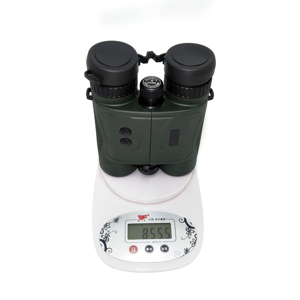 Golf 1760 Yard Laser Rangefinder Binoculars 10x42 for Hunting Shooting