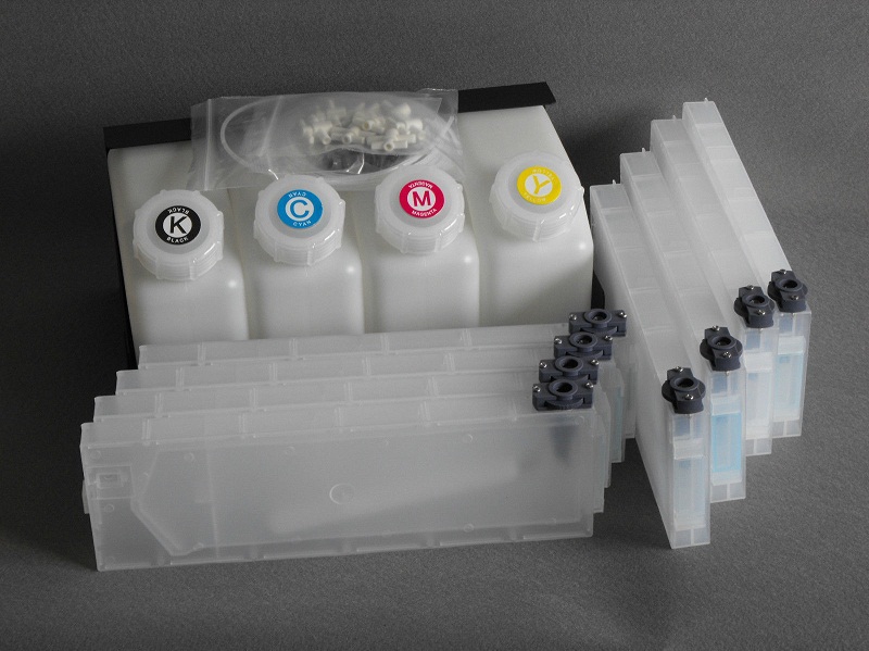 4 Barrels And 8 Cartridges Roland XJ740/640/540/XC540 VersaArt RS640 CISS Ink System