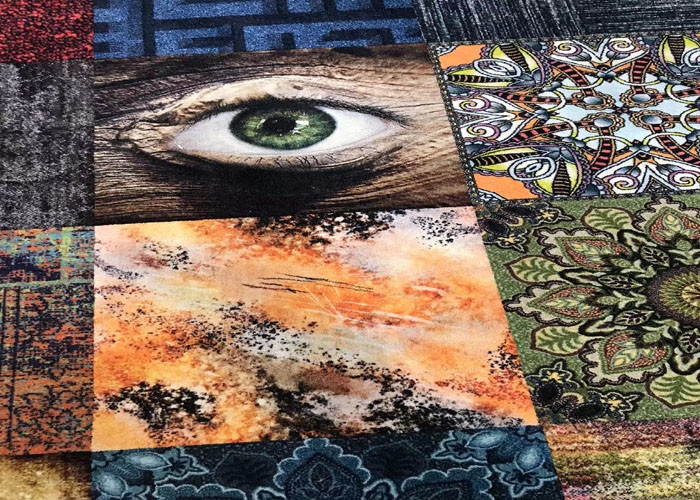 High Speed 4.2m Width Digital Printer For Different Thick Carpets