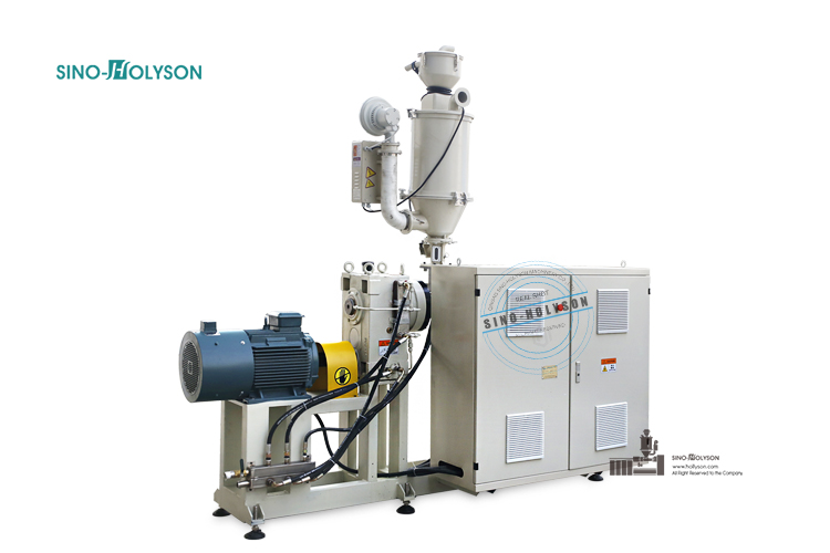 CE ISO SJ 45mm Single Screw PE Pipe Extruder Machine 22kw