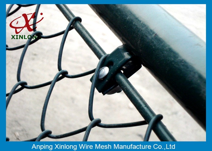 Durable Chain Link Mesh Fence For Basketball Ground Or Courtyard