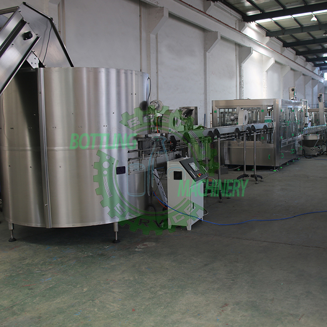 Granular Orange Mixing Process Aseptic Fruit Juice Bottling Line