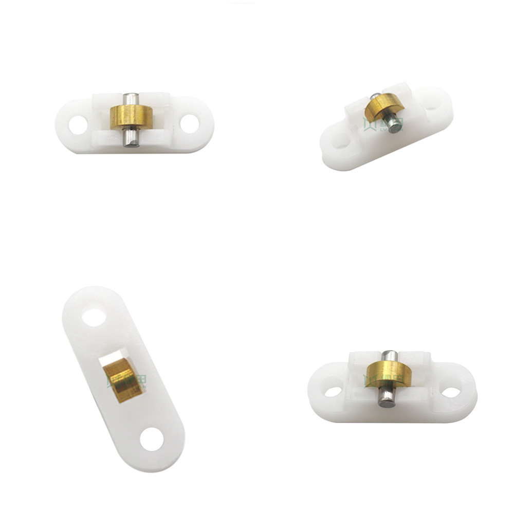 Adjustable Design Screen Window Copper Pulley For Glass Cabinet