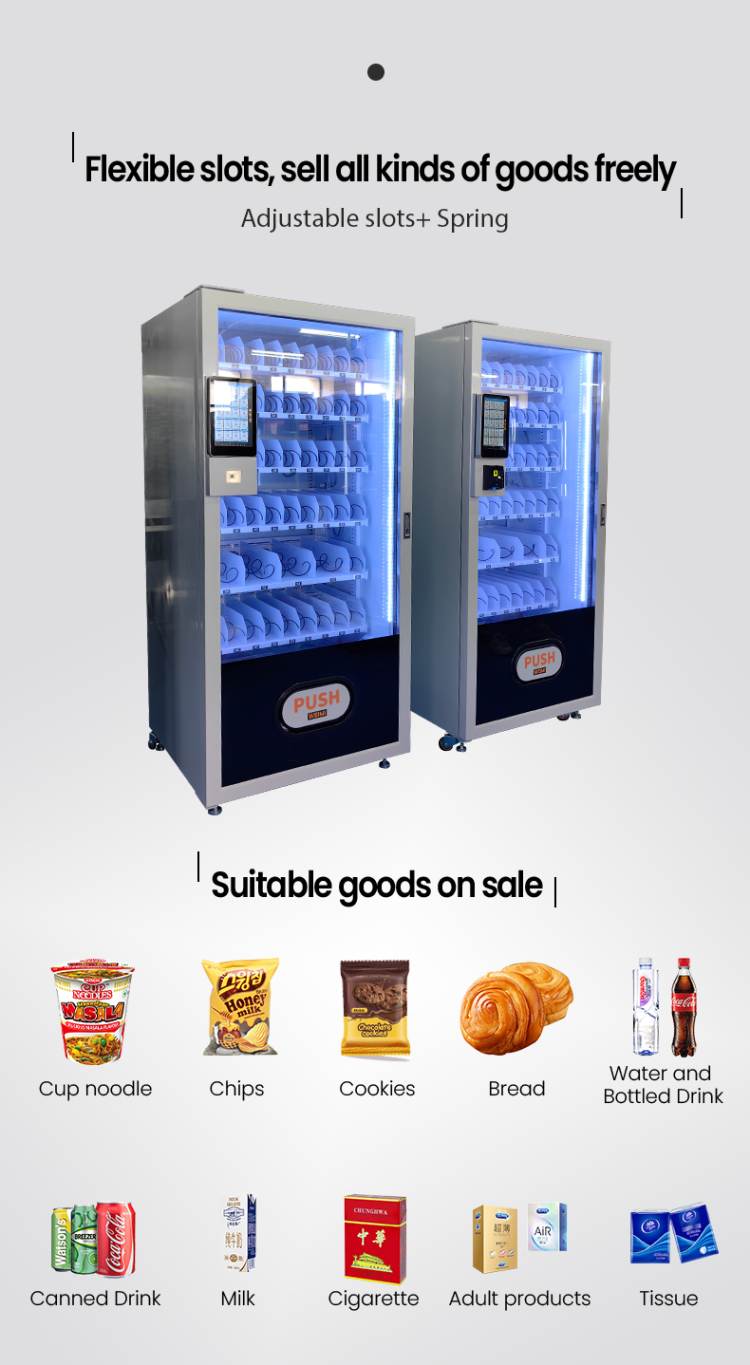 Slim Design Customized Debit Card Operated Automated Trading Card Vending Machine for Sale