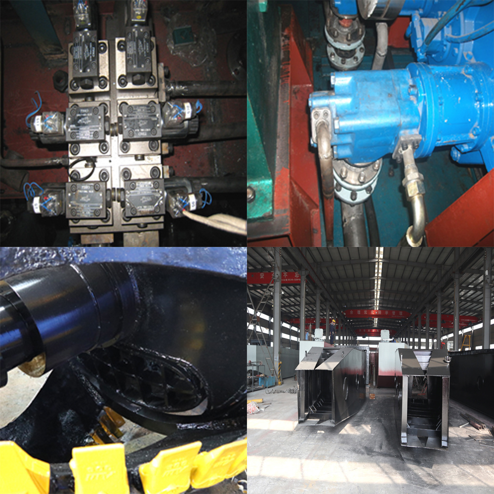 24inch Water Flow 5500m3 Cutter Suction Mud Dredger for River