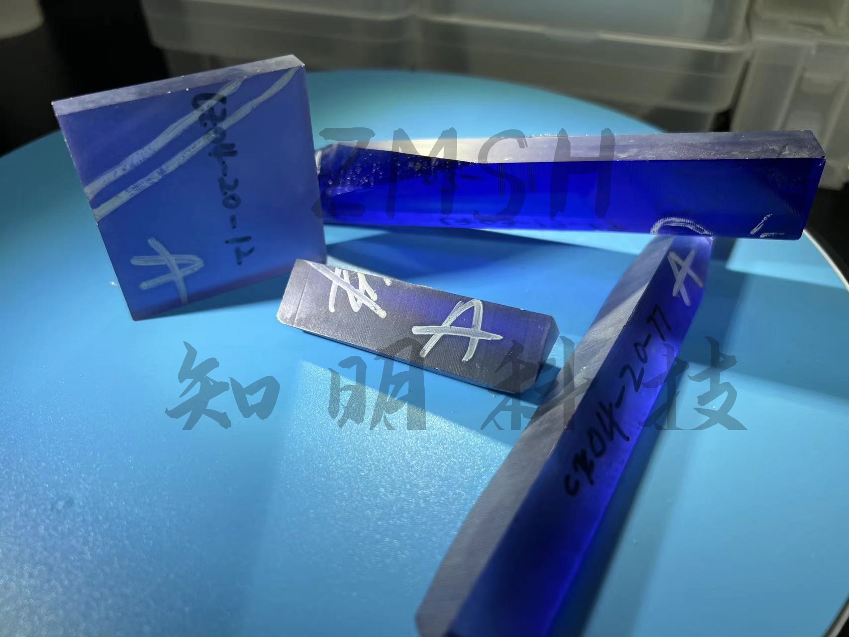 Customized Ruby Sapphire Synthetic Gem Crystal For Laser System