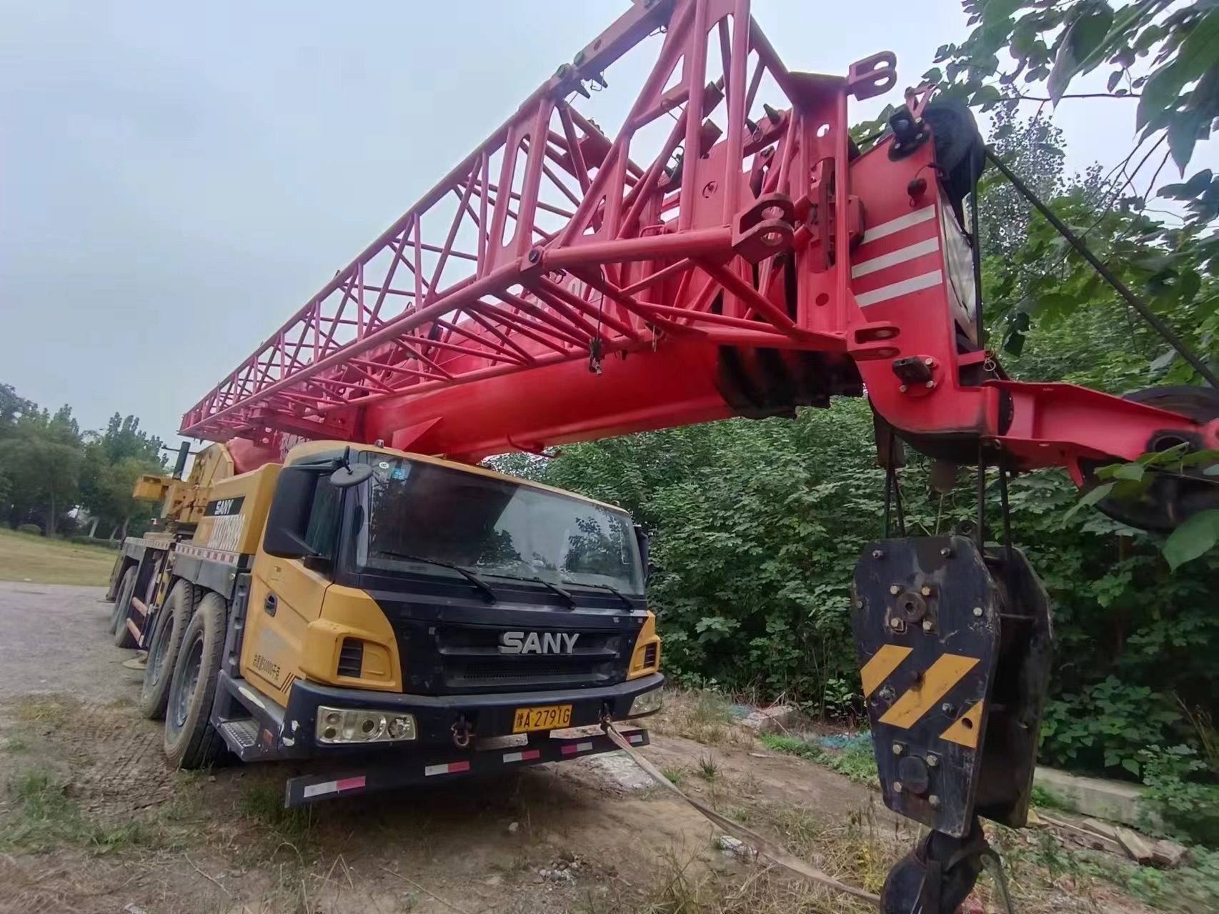 2018 SANY 80 Tons Used Mobile Crane Stock with After-Sales Support