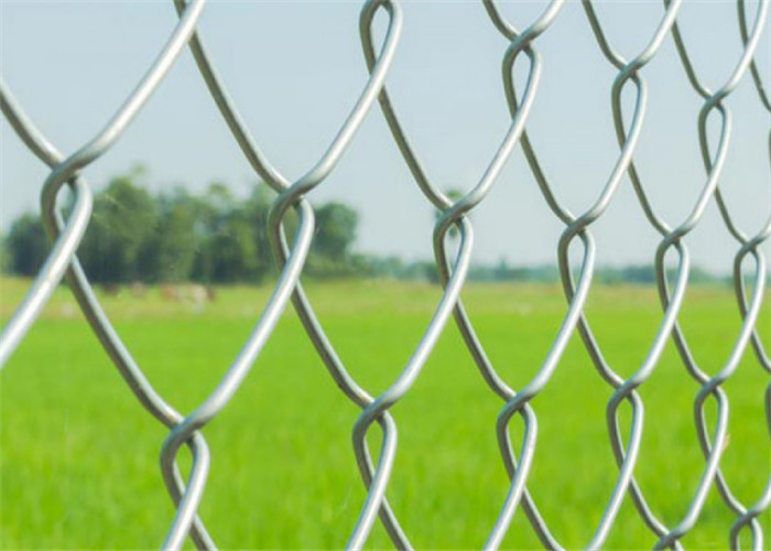 PVC Coated 3mm Wire 4m Length Chain Wire Fencing