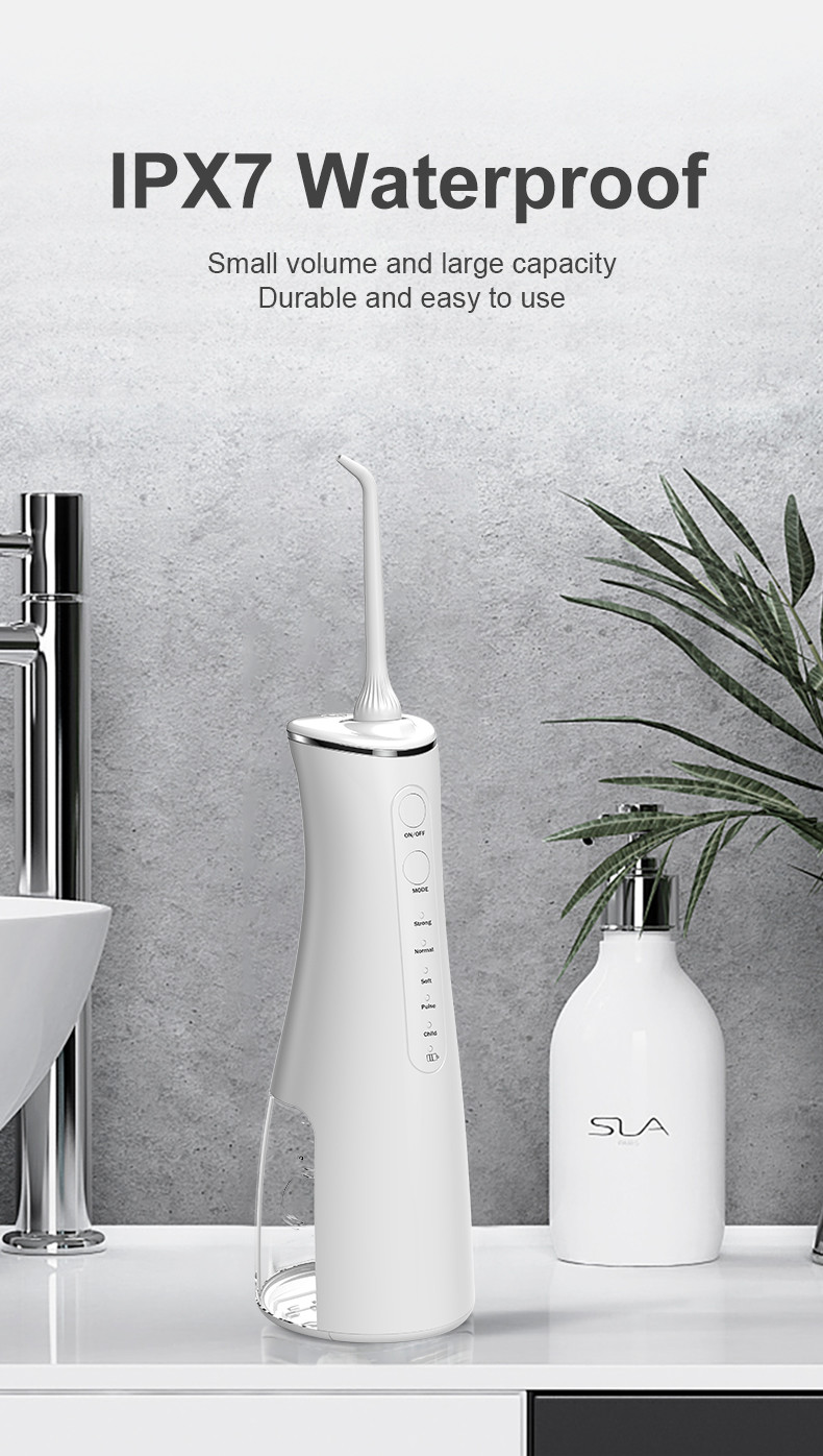 DC 5V Family Oral Water Flosser Jet 1800mAh Electric Practical