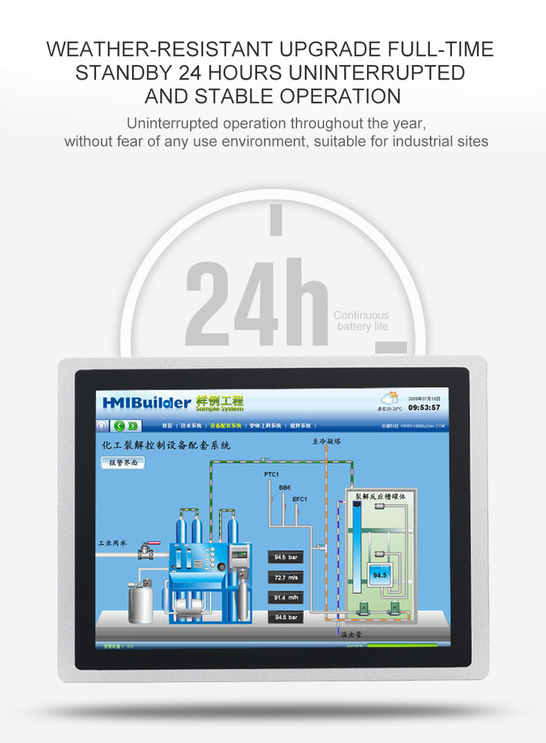 10" 12" 15" 17" 19 " Android Capacitive Touch Screen LCD Display Module