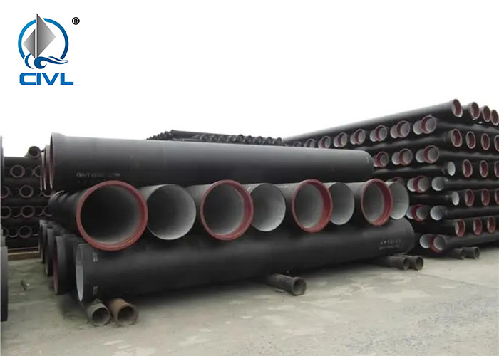 Ductile Iron Pipe DN80-2600mm Ductile Cast Iron Pipes Ball Tube Nodular Iron Tube Nodular Cas DI Fittings Reducer Tee