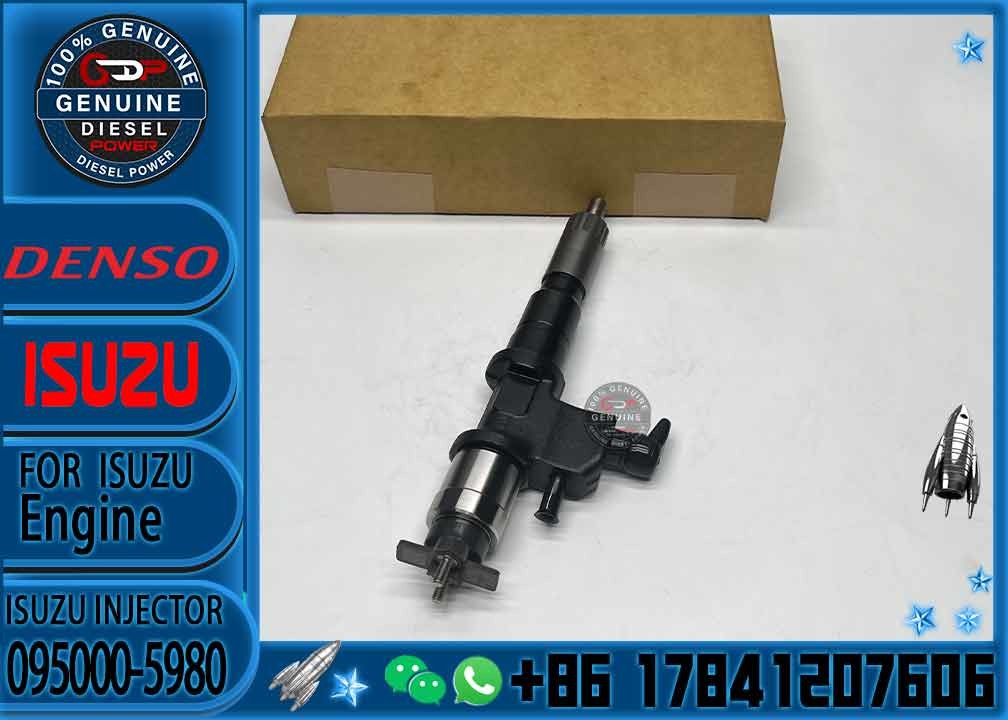 Common Rail Injector Diesel Fuel Injector 095000-5980 095000-5516 095000-5517 095000-5513 for KOMATSU