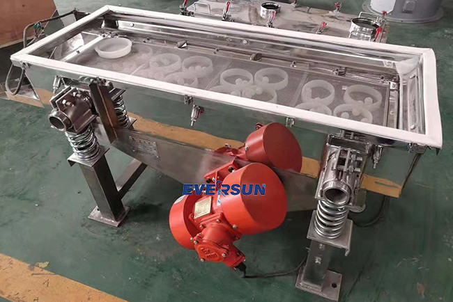 Customized Multideck Mineral Particles Linear Vibrating Screen Classifier Machine