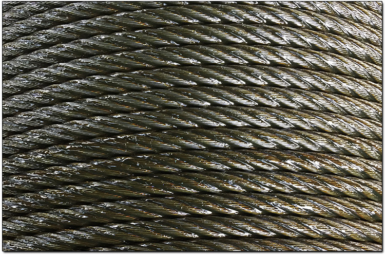 Cable Steel Wire Rope 19mm Galvanized For Highway Barrier Road Guardrail
