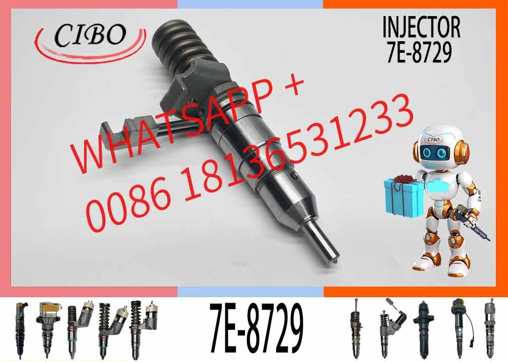 7E-8729 Diesel Fuel Injector 3114 3116 Engine Injector 127-8216 127-8218 127-8207 127-8209 107-7732 7E-8727