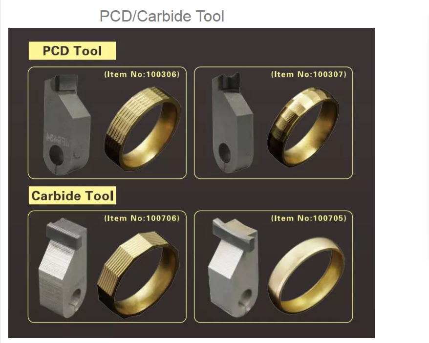 PCD Milling Tools For Rings Bangles
