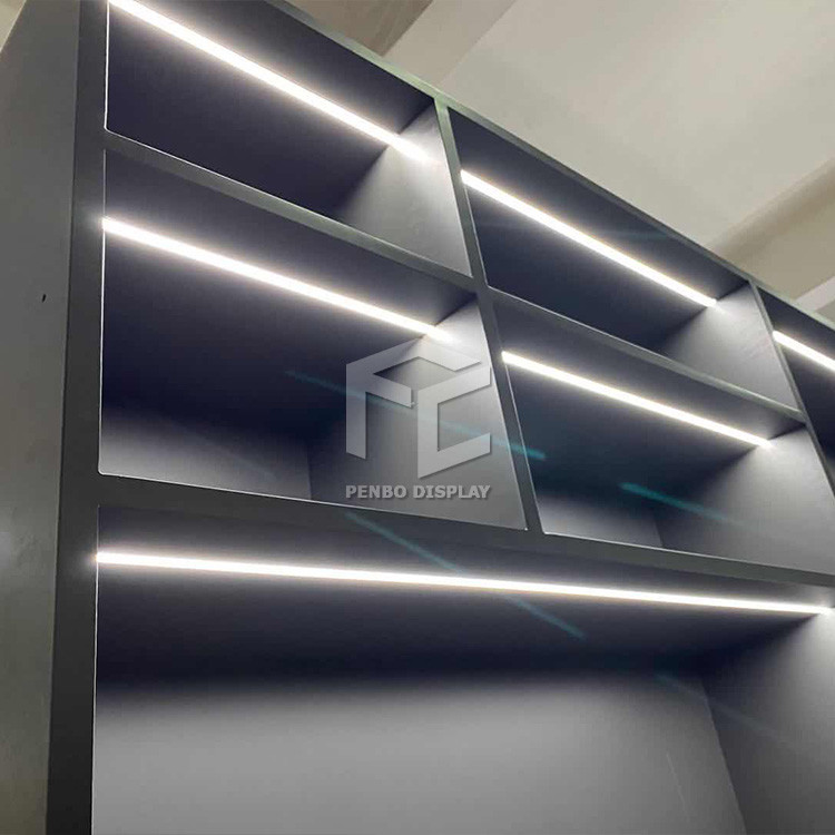 ODM Museum Display Showcase 20mm Thick MDF Museum Display Cabinet