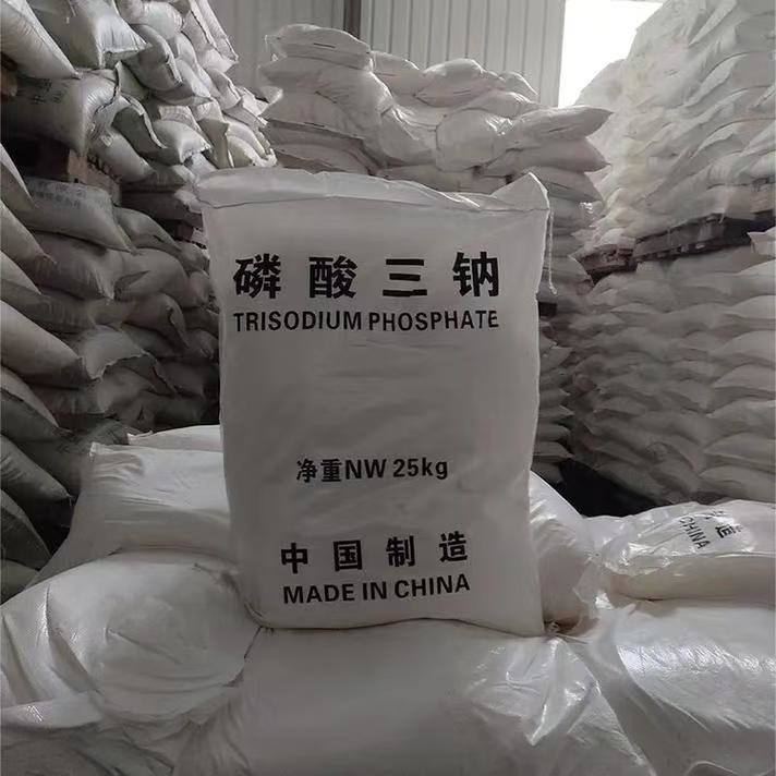 Crystal Na3PO4 Trisodium Phosphate Anhydrous Degreasing Agent For Textile Industry
