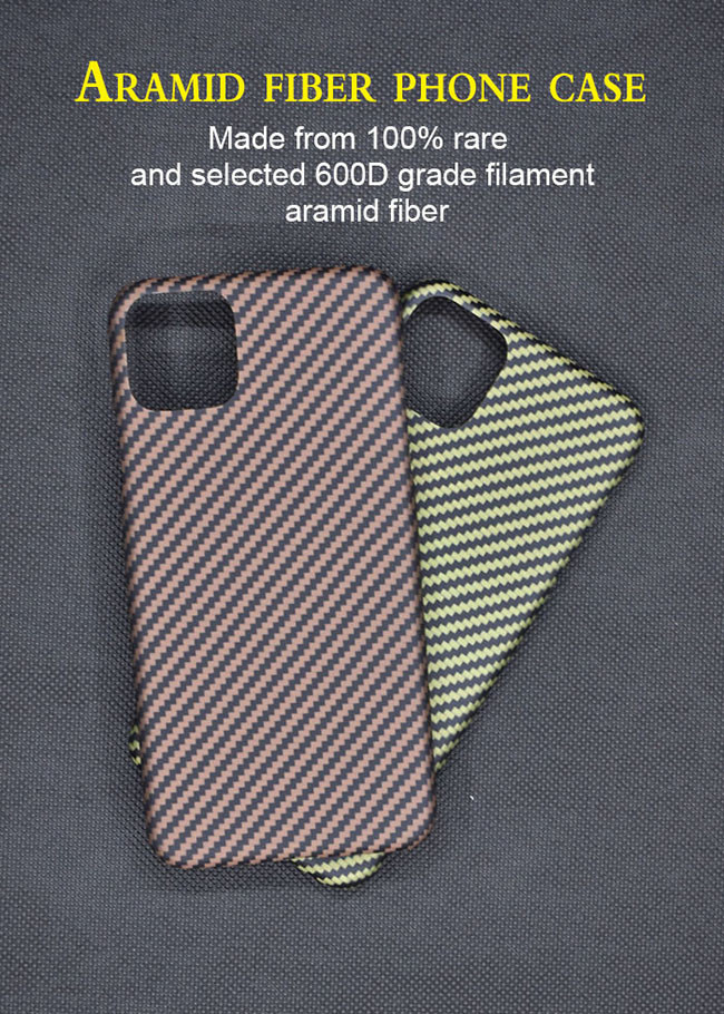 3D Touch Shockproof Aramid iPhone Case For iPhone 11 Pro Max