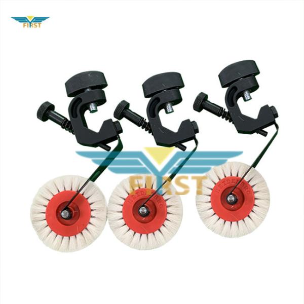 Heidelberg SM74 White Wheel Brush Support Printing Parts OEM Available Metal