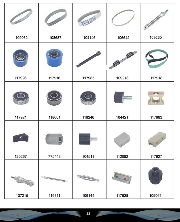 Auto Cutter Parts 702591 2000H VT50FA 2X7 VT5000 Maintenance Kit Cutting Machine Parts