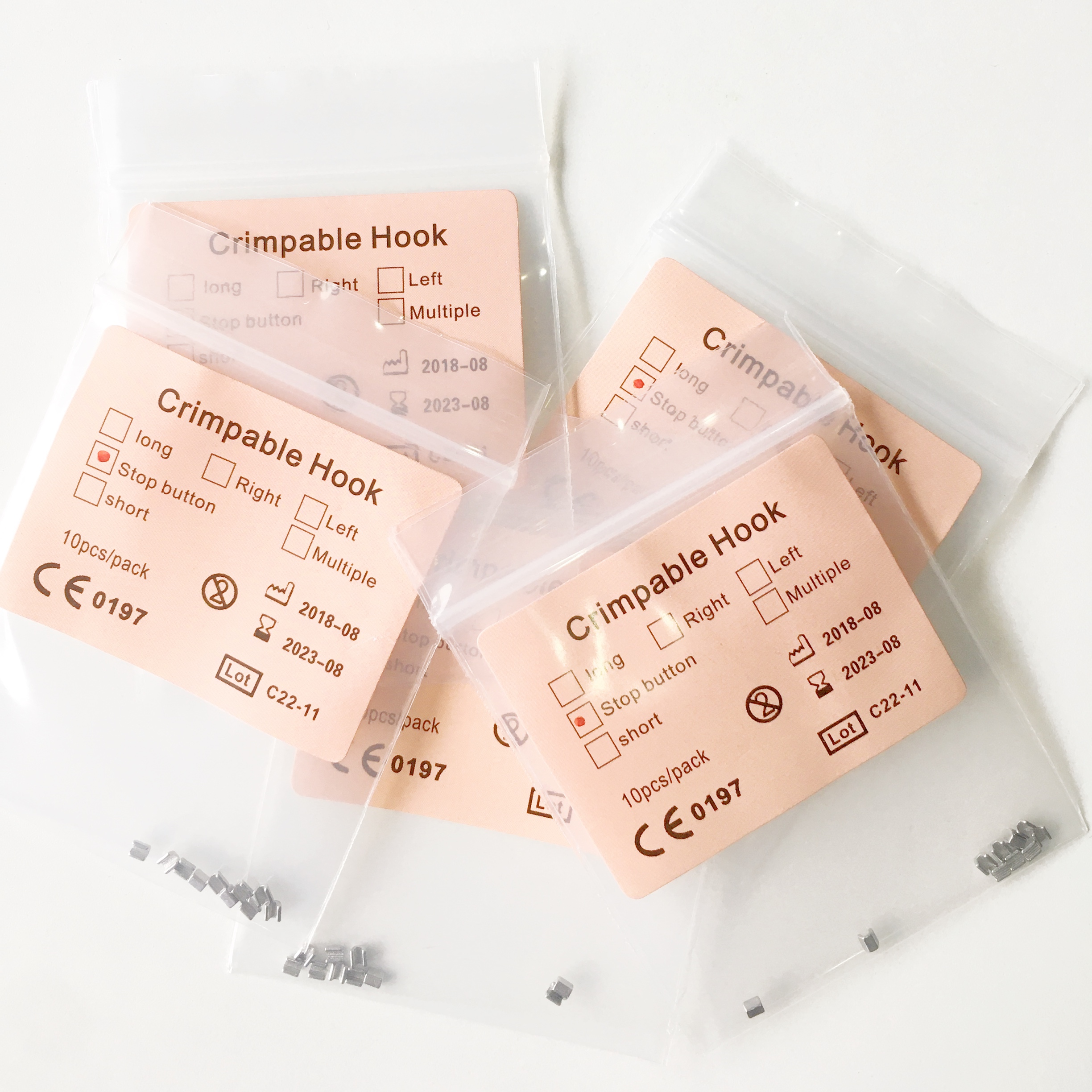 CE Certified Class II Orthodontic Crimpable Stop Mini Accessories for Durable and Instruments