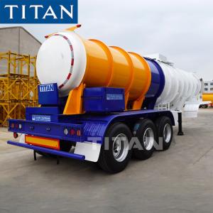 Buy cheap TITAN 98% sulphuric acid chemical transport tanker trailer for sale product