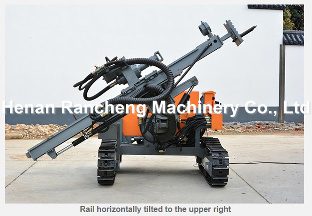 80m Depth Hydraulic Engineering Drilling Rig Double Power Anchor Drill Rig