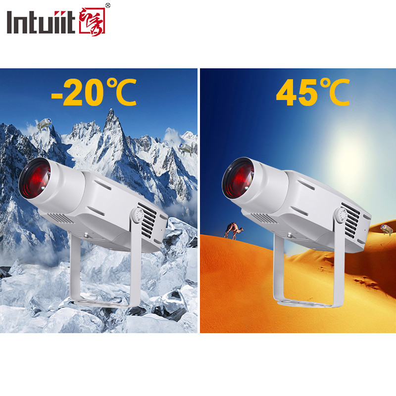High Power 200W Gobo Projector IP65 Outdoor Night Light Projection Lamp Logo Projection Light