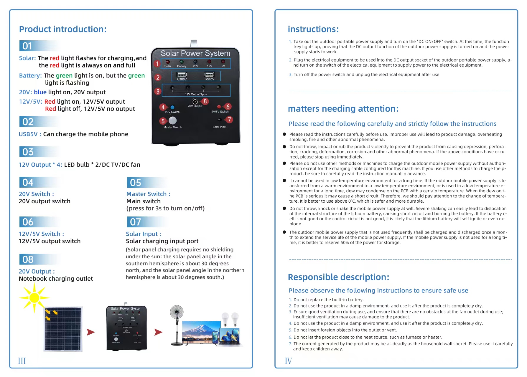 Wholesale Useful Notebook Charge Portable Solar Power System Energy Storage Power Bank Solar Power Station