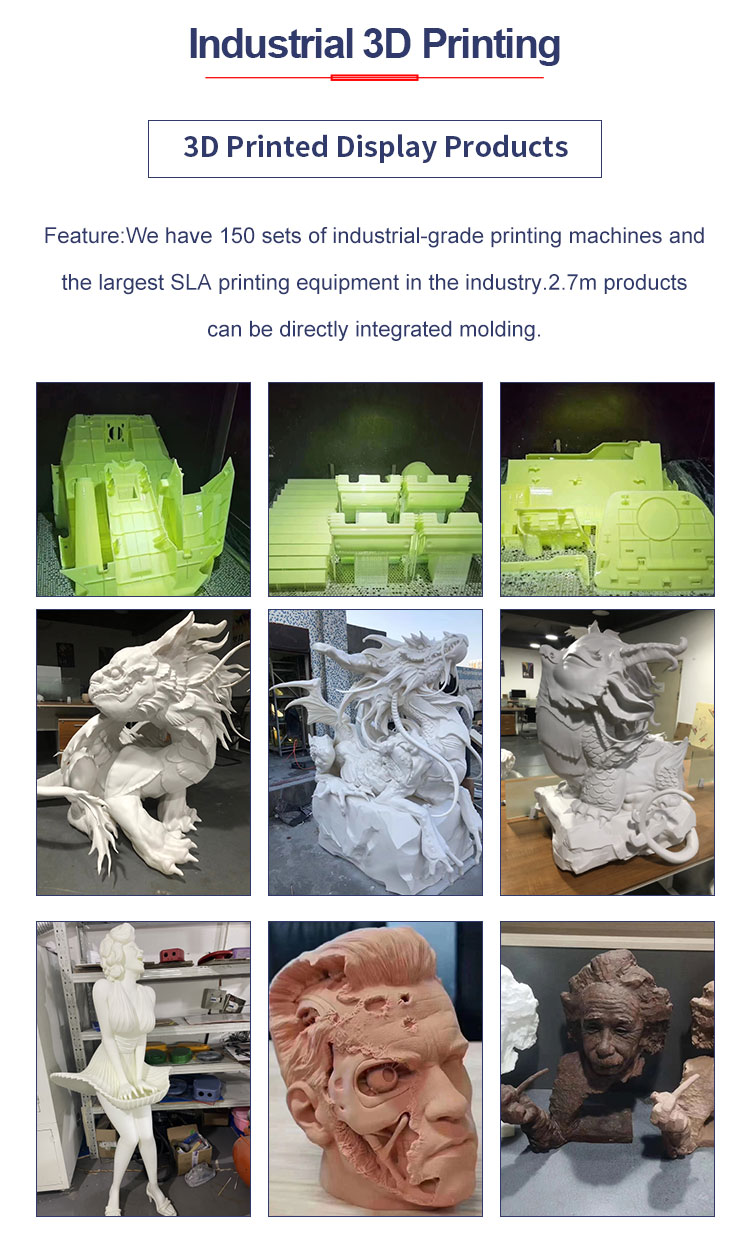 Prototype Resin 3D Printing Service Electroplating Service STL STP Drawing