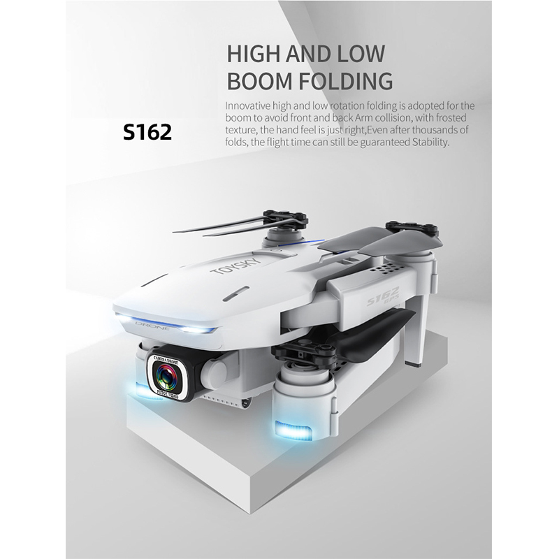 4K GPS Wifi 1080P 100m Adjustable Angle RC Camera Drone