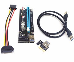 New PCI Express PCIe3.0 16x Riser Flexible High Speed Extension Cable