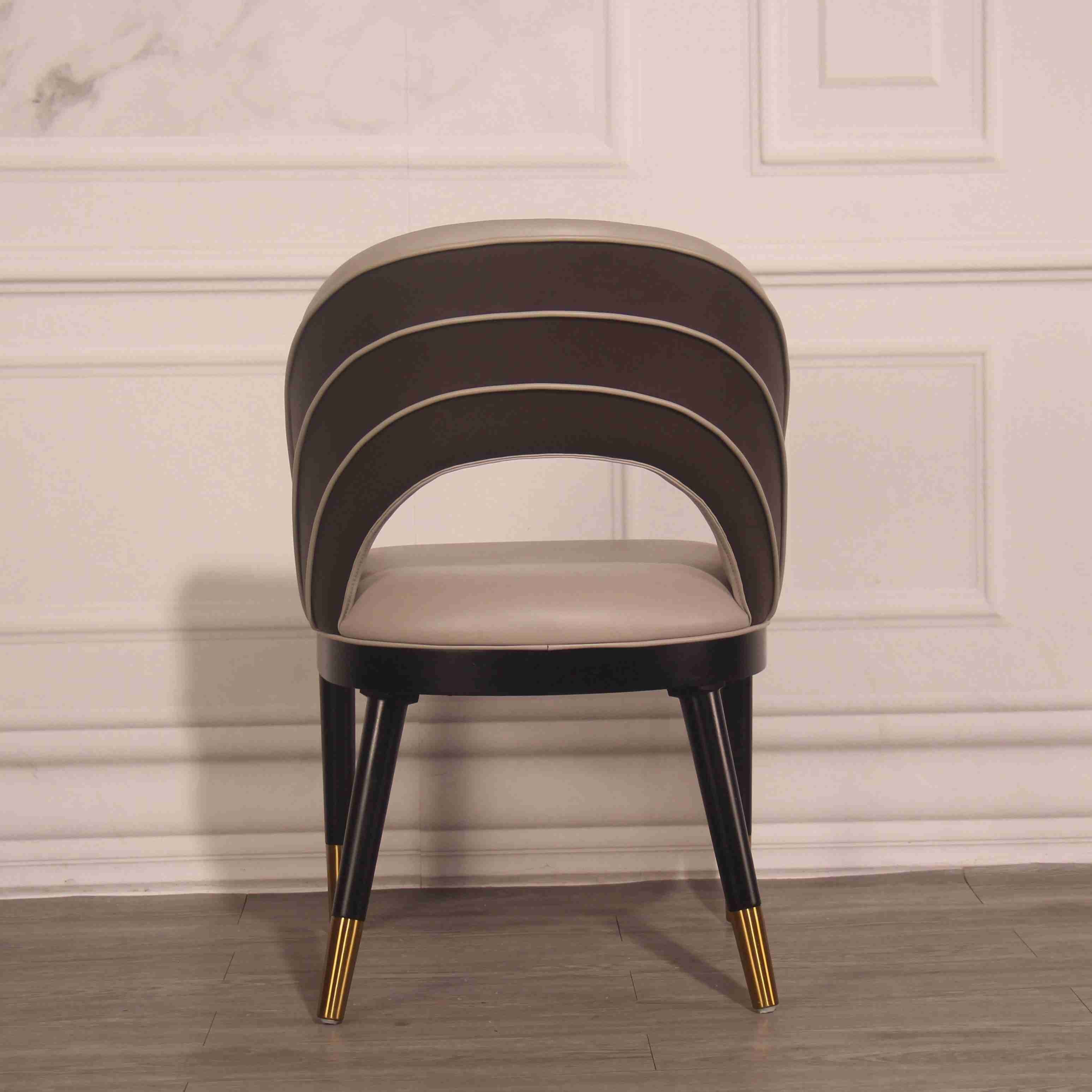 Italian Fashion Dining Chair Simple Modern Hotel Backrest Negotiating Commercial Banquet Chairs