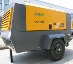 Professional Industrial Portable Air Compressor With Cummins Diesel Engine