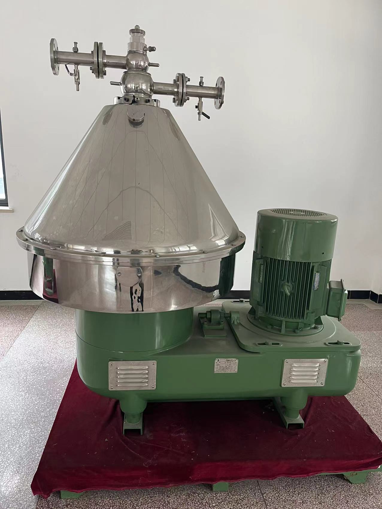 Industrial Disc Centrifugal Separator For Latex Rubber Centrifuge