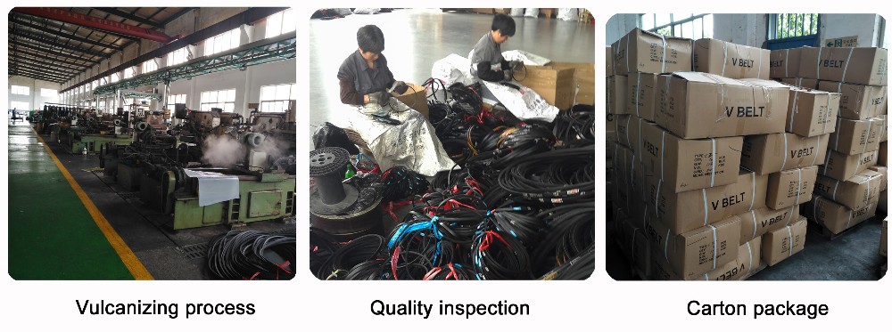 Temperature Range -55C to 70C Rubber Auto Engine V Ribbed Belt for Fast Dispatch