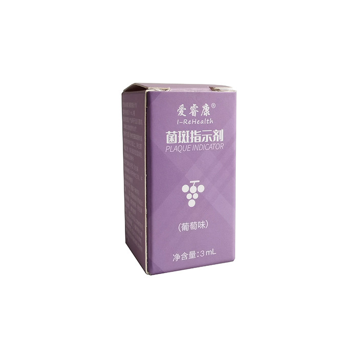Purple Color Two Color Dyeing Dental Plaque Indicator 3Ml Packing For Children