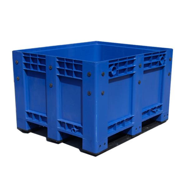 Big Plastic Crates Heavy Duty Bulk Storage Containers Large Collapsible Pallet