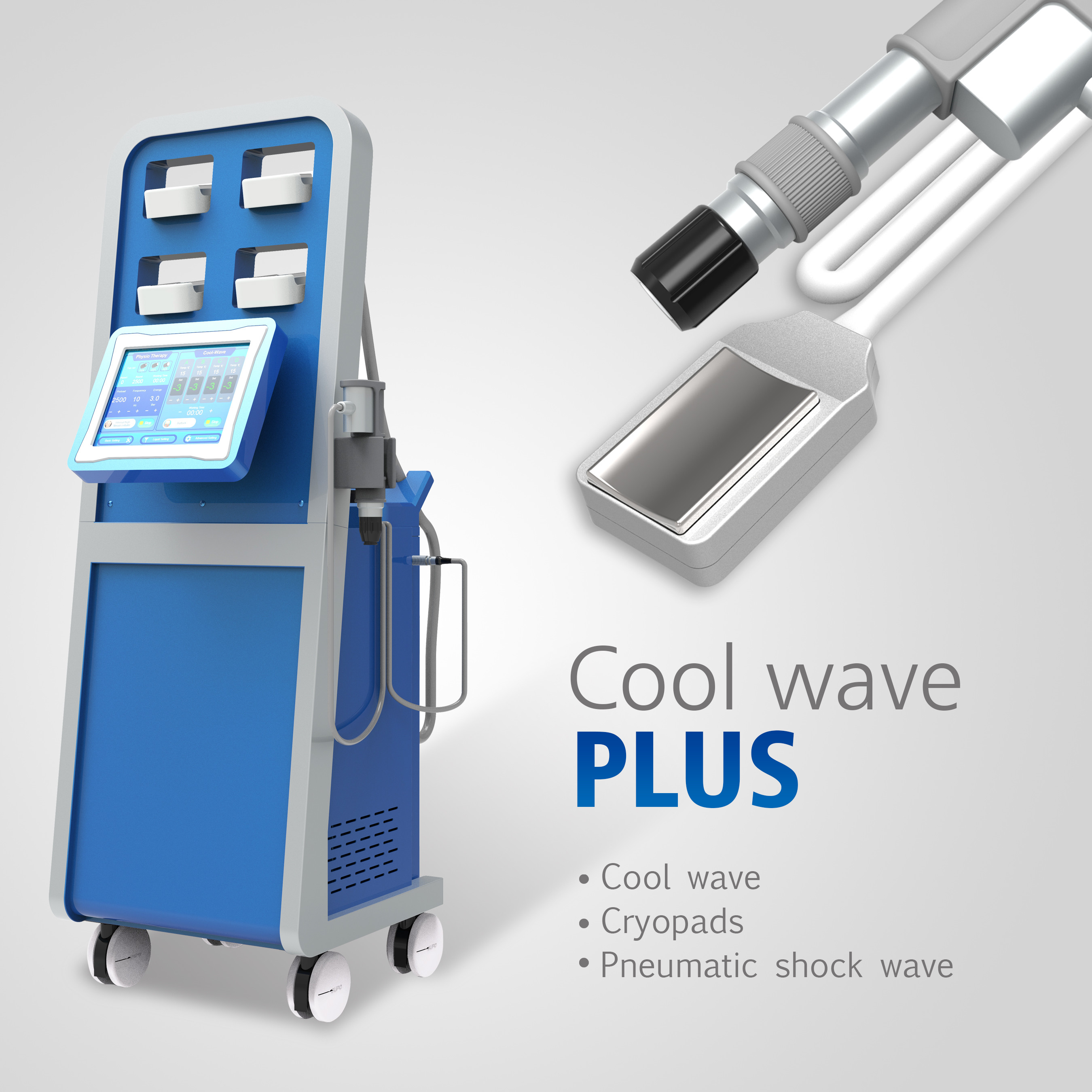 Cool Slimming Cellulite Removal Machine Shocwave Thearpy Cryo Fat Freezing