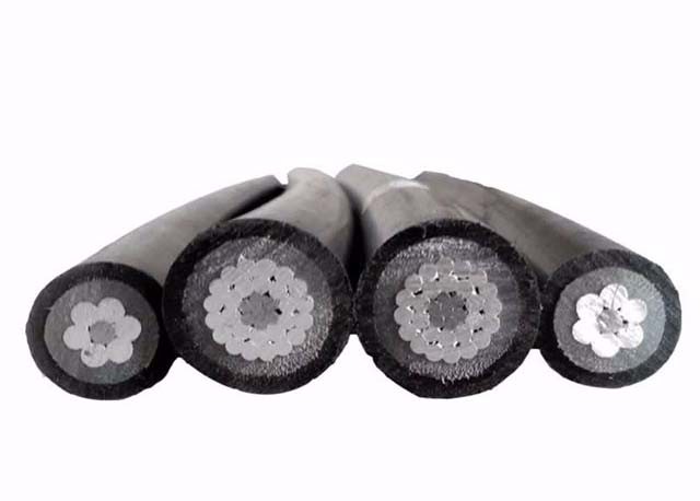 10KV ACSR Conductor Overhead Insulated Cable 120 SQMM with XLPE PE PVC Insulation